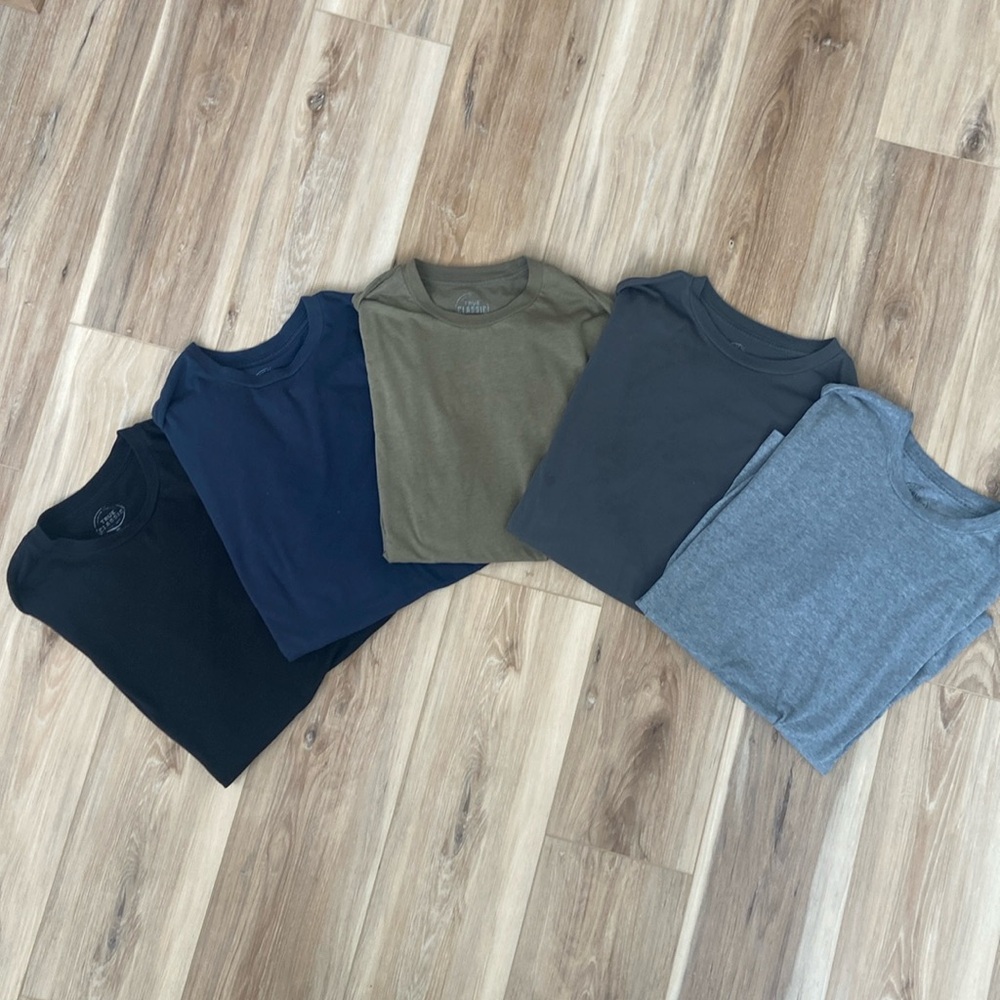 Men’s True Classic T-Shirt Bundle (5 Shirts)